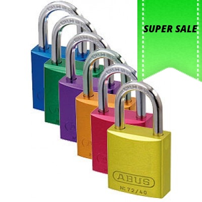 ABUS 145/40 Aluminum Resettable Combination Padlock —